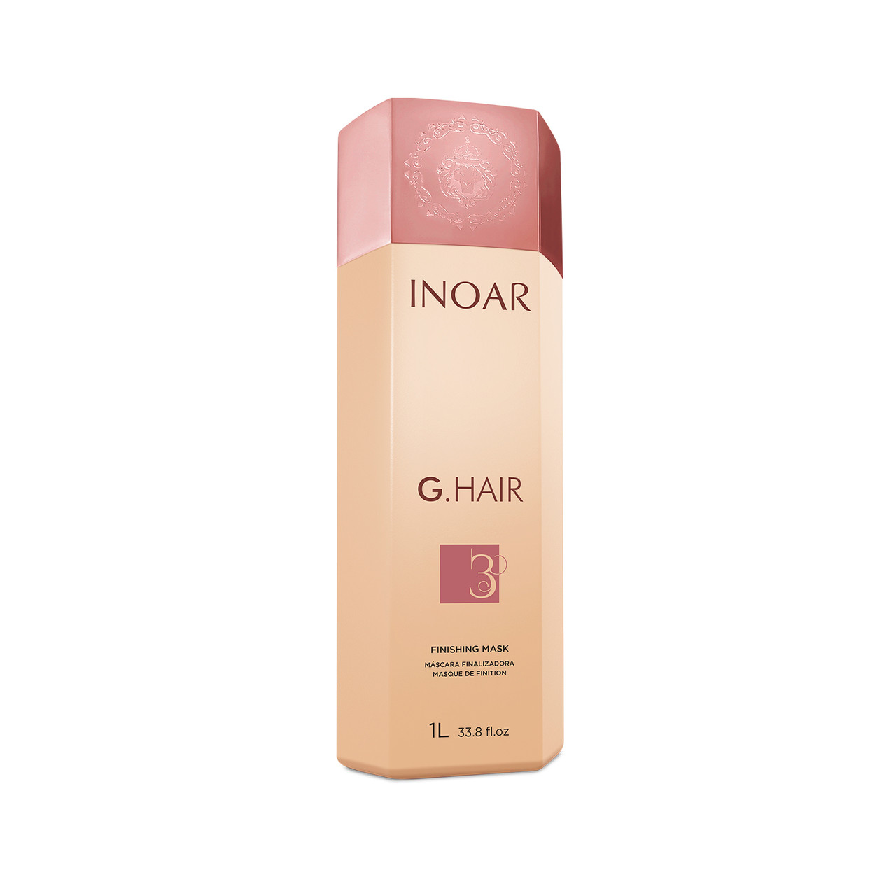 Закріплююча маска для волосся - Inoar G.Hair Premium Finishing Mask, Step 3, 1000 ml