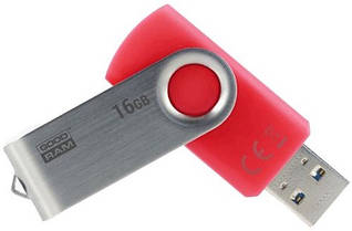 Флеш-накопичувач USB 16GB GOODRAM червоний