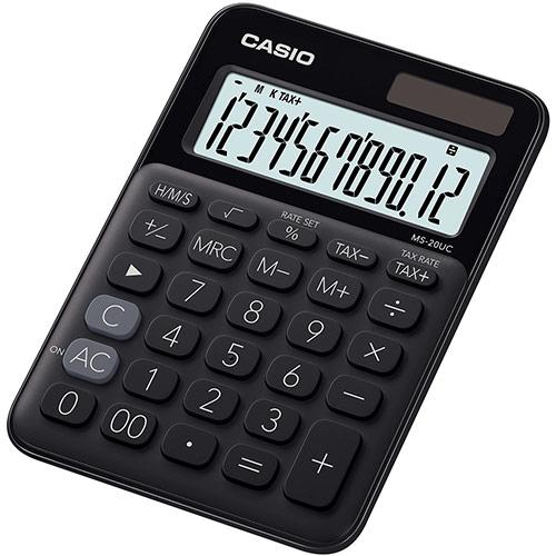 Калькулятор 12р. 149,5 х105х22, 8мм. Casio чорний