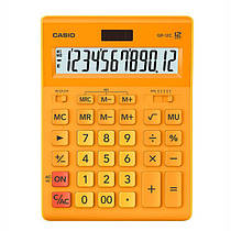 Калькулятор 12р. 209х155х35мм. Casio помаранчевий