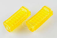 Резинки подножек водителя Delta (силиконовые, желтые) XJB