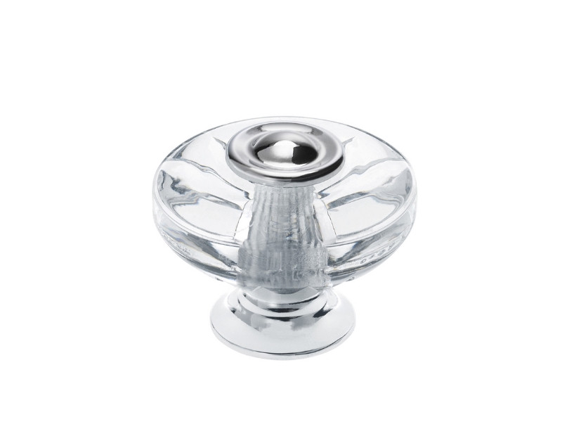Ручка кнопка прозора Designs модерн SIRH119-38CHROME хром глянець