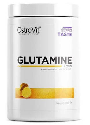 Глутамін OstroVit Glutamine 500 g лимон, фото 3