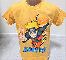 Дитяча жовта футболка "Naruto" для хлопчика Туреччина Turkey на 1-7 років