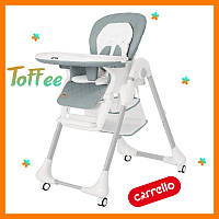 Стільчик для годування Carrello Toffee CRL-9502/3 Cloud Grey
