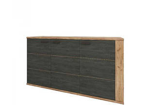 Комод 3Д Адель північне дерево / дуб крафт табако Сокме