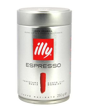 Кава ILLY Espresso, 100% Арабіка, мелена 250g
