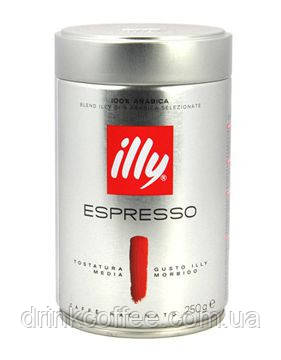 Кава ILLY Espresso, 100% Арабіка, мелена 250g