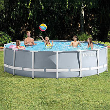 Каркасний басейн Intex 26718, 366-122 см, (Фільтр-насос 3 785 л/год, Листниця), фото 3