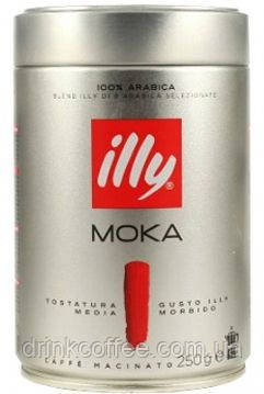 Кофе ILLY Espresso Moka, 100% Арабика, молотый 250g - фото 2 - id-p259505552