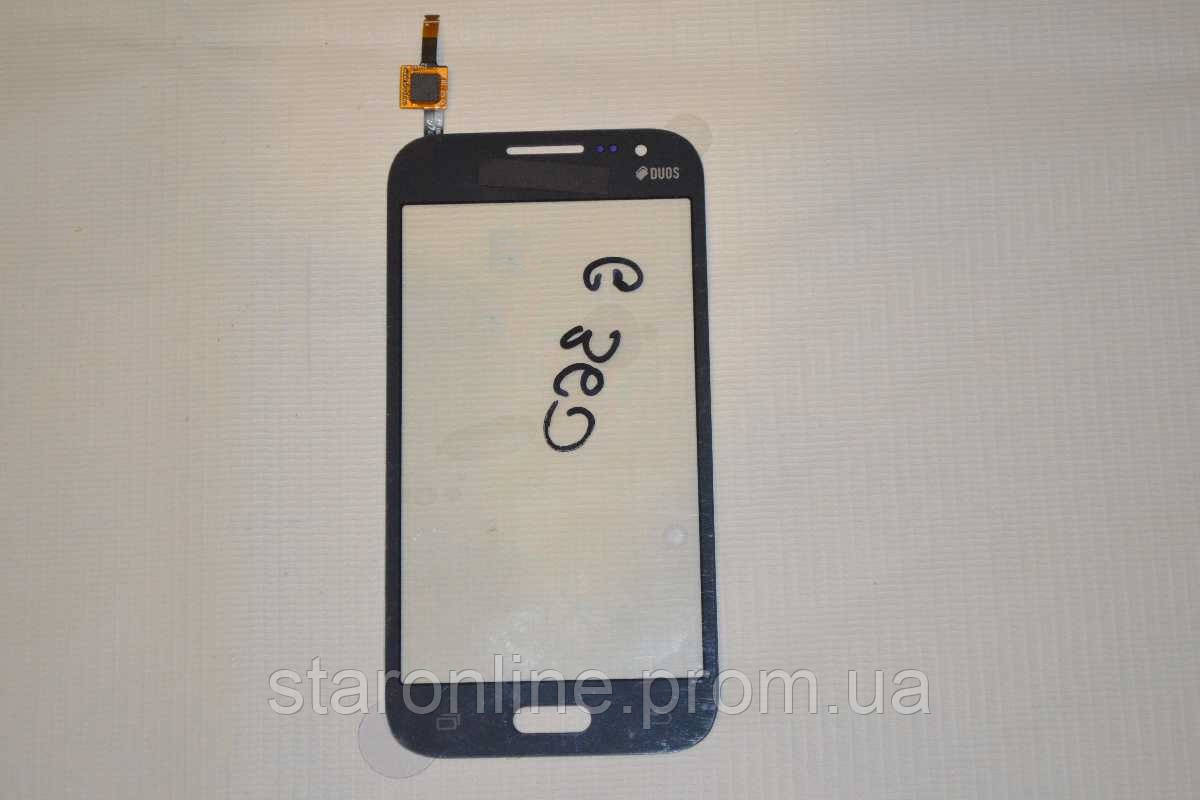 Оригінальний тачскрін сенсор (сенсорне скло Samsung Galaxy Core Prime G360H G360F Ver.1 чорний самоклейка