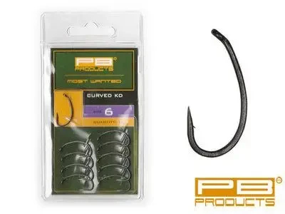 Гачки PB Products Curved KD hook, №6