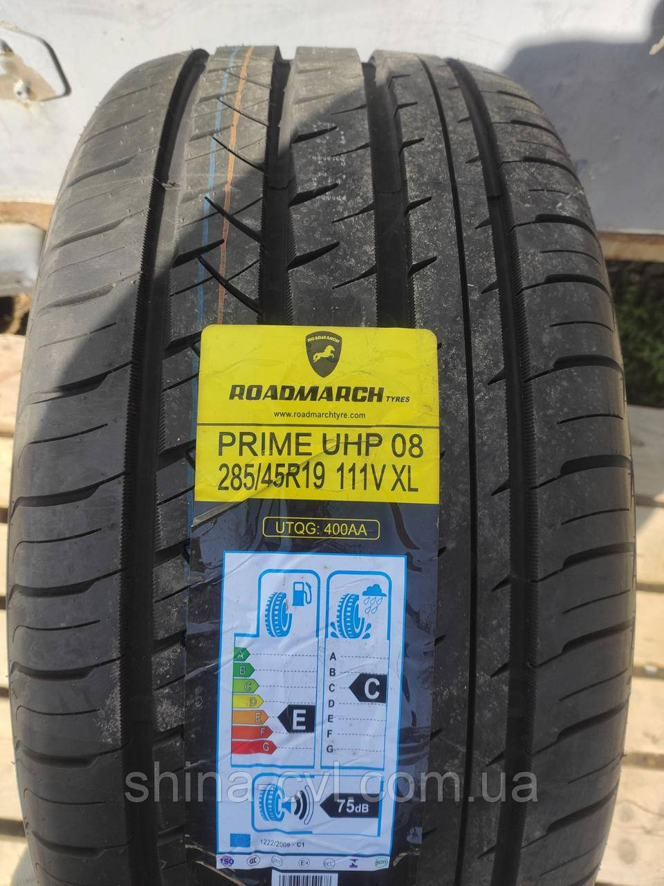 Літні шини 285/45 R19 111V XL ROADMARCH PRIME UHP 08