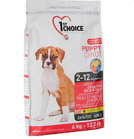 Корм 1st Choice Puppy Sensitive Skin&Coat, 2.72 кг