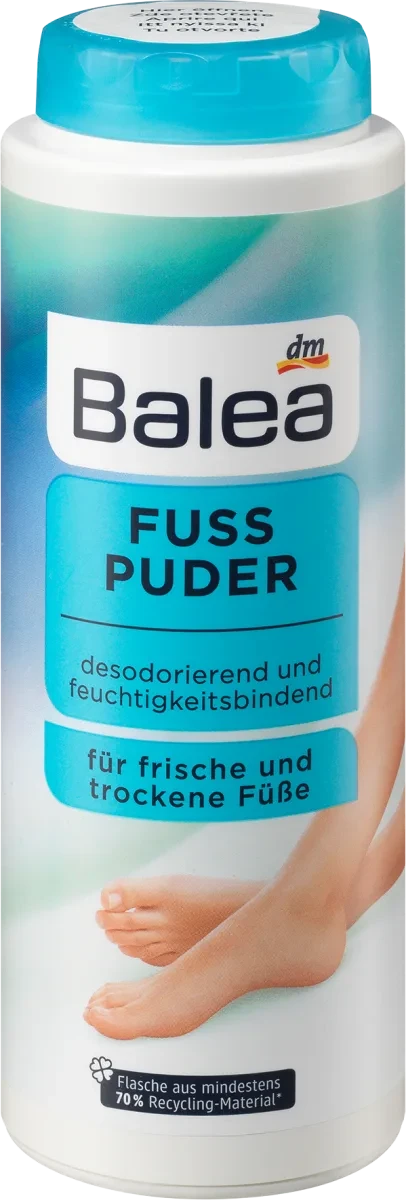Пудра для ніг Balea Fuß Puder, 100 гр