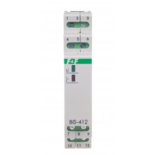 Імпульсне Реле групове BIS-412M-LED 220В 16A F&F F&F