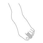 Силіконовий міжпальцевий ковпачок Variteks 548-S/M, фото 6