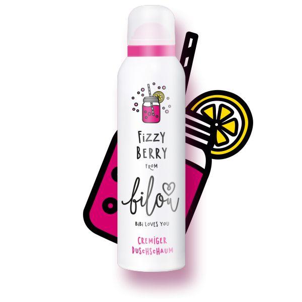 Пінка для душу Bilou Creamy Fizzy Berry з ароматом яскравих ягід 200 мл