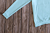 Спортивний костюм чоловічий бірюзовий, ментоловий, блакитний Світшот Худі та штани спортивні на манжетах Весна-літо, фото 3