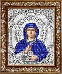 ЖС-5022 Свята Анастасія в перлах, набір для вишивання бісером ікони
