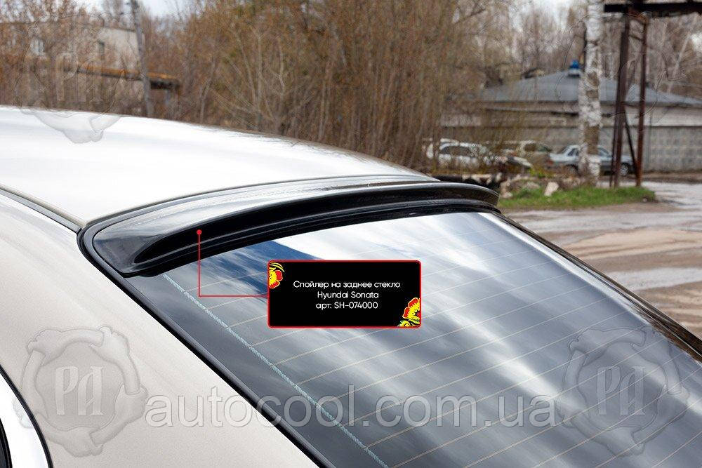 Козирок заднього скла Hyundai Sonata IV (EF) 1998-2005 г. в. рестайлінг