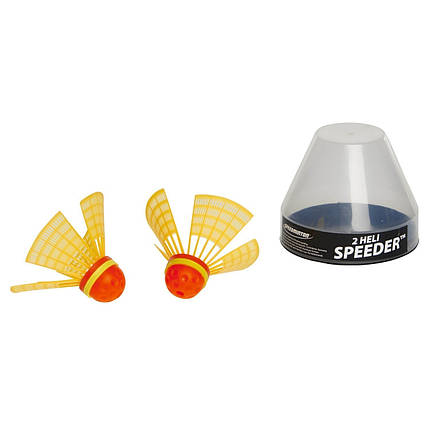 Волани для спідмінтону швидкісного бадмінтону Speedminton® Tube Heli (2 шт.), фото 3