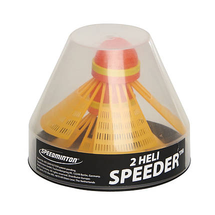 Волани для спідмінтону швидкісного бадмінтону Speedminton® Tube Heli (2 шт.), фото 4