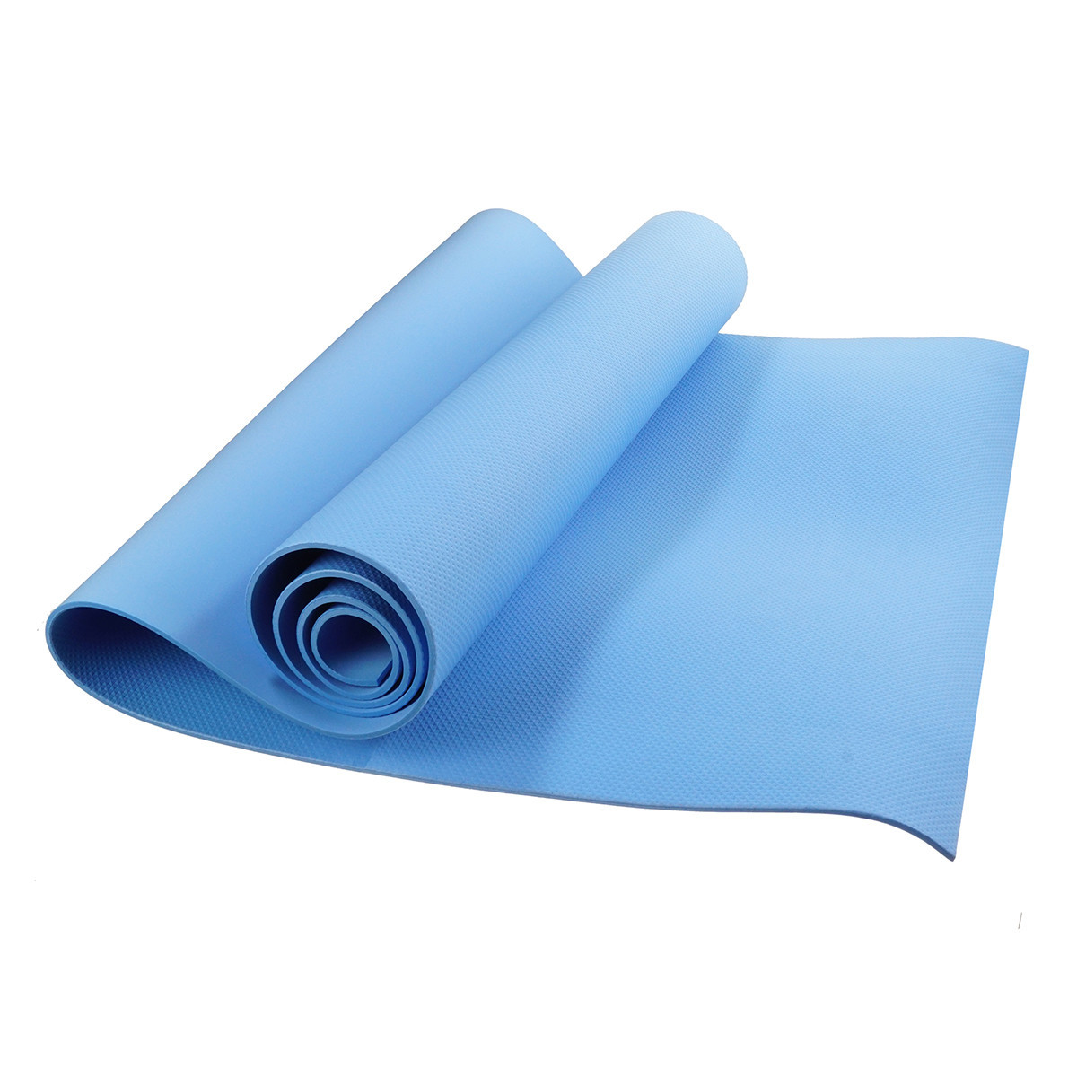 Коврик каремат для йоги в чехле (голубой) (58160001) - фото 1 - id-p1609094713
