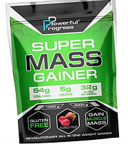 Гейнер Powerful Progress Super Mass Gainer 2 kg полуниця, фото 3