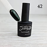 Гель лак для нігтів темно зелений №42 Sweet Nails 8мл, фото 5
