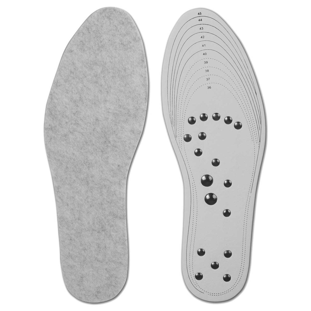 Магнітні устілки Supretto для взуття, розмір 36-45 Білий (6060)