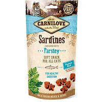 Лакомство для кошек Carnilove Semi Moist с сардиной и петрушкой 50 g