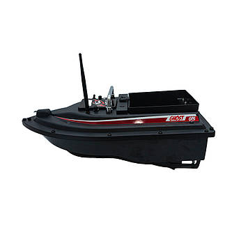 Кораблик для підгодовування Ghost Fish Killer із GPS 4 точки чорний до 2 кг 500 м Катер для прикормки