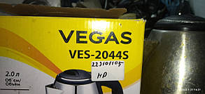Електричний чайник Vegas VES-2044S No 223101105, фото 3