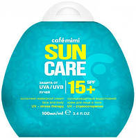 Cafe mimi Suncare Крем для лица и тела солнцезащитный водостойкий SPF15+ 100 мл