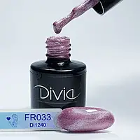 Divia FR033 Frozen гель лак кішка, 8 мл