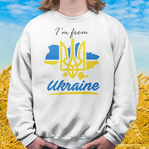 Реглан з принтом I'm from Ukraine
