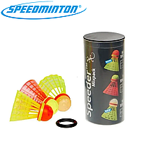 Воланы для спидминтона скоростного бадминтона Speedminton® Mixpack (3 шт.)