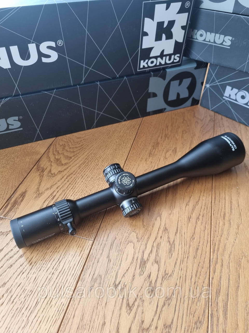 Оптичний приціл Konus Absolute 5-40x56, фото 1