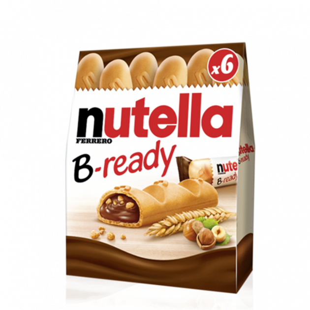Батончики Ferrero Nutella B-Ready 132гр. ОПТОМ