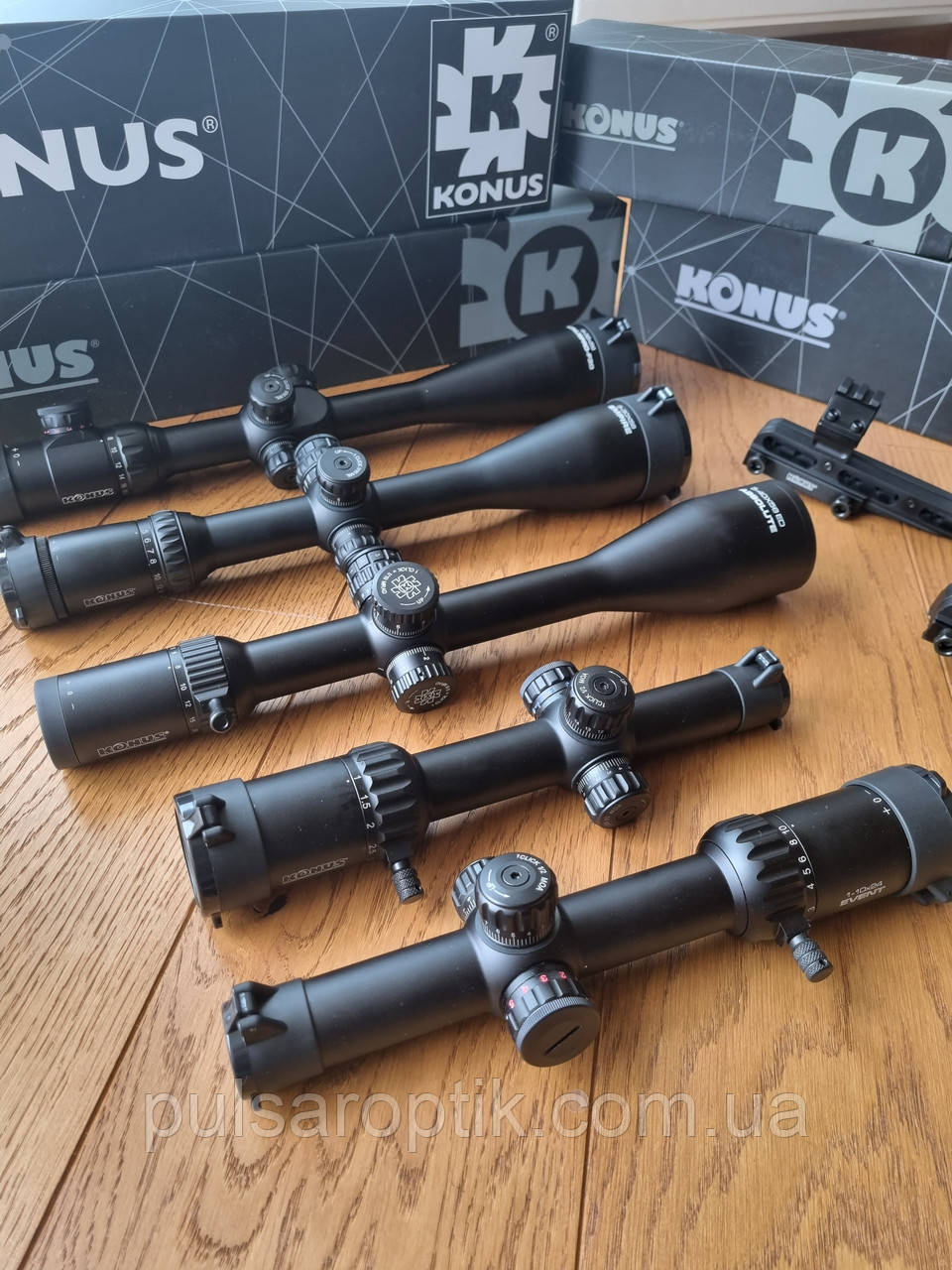 Оптичний приціл Konus KonusPro F-30 8-32x56 Mil-Dot