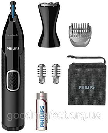 Тример для носа та вух/тример для бороди та вусів Philips NT5650/16, фото 2