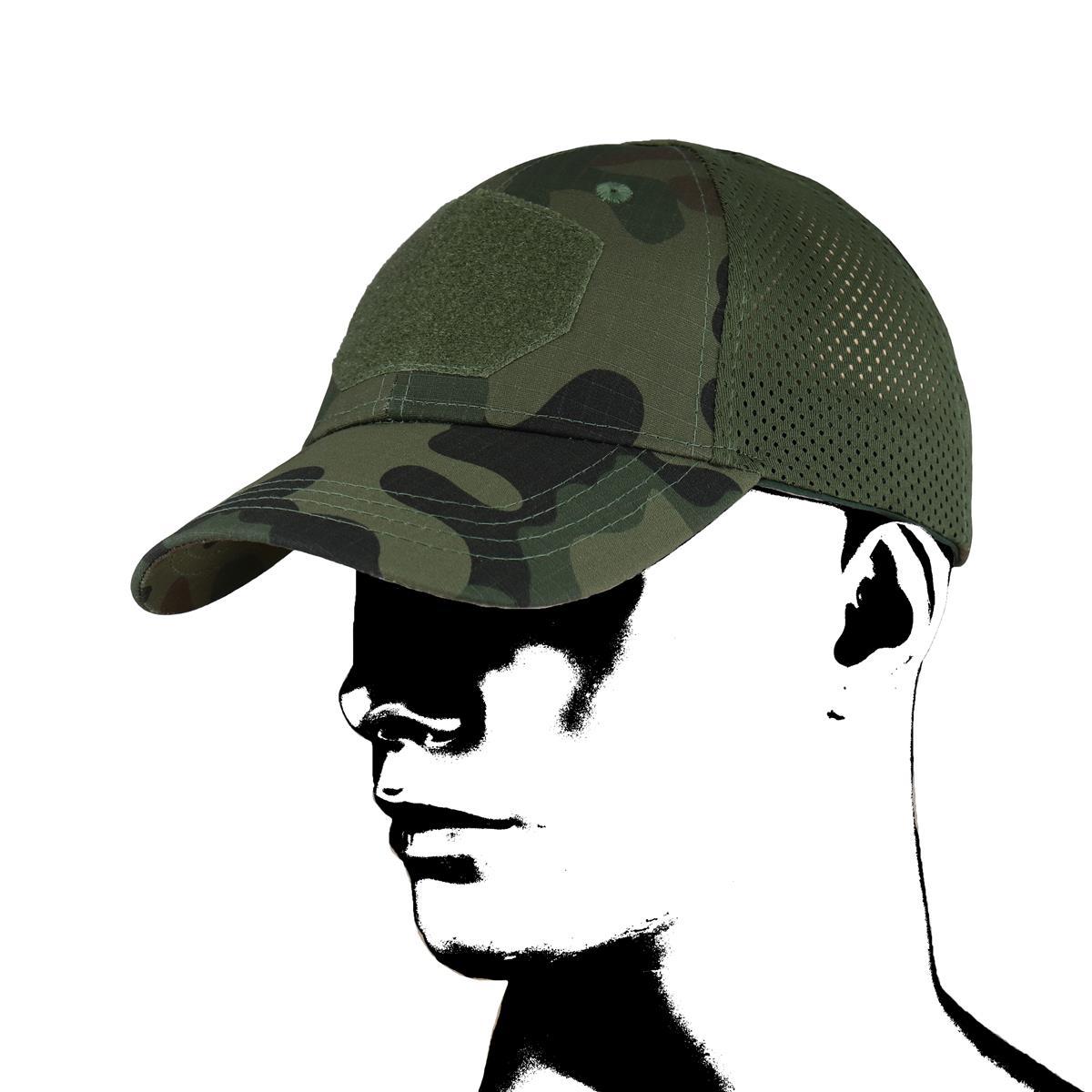 Бейсболка сітчаста кепка захисна Camo WZ PANTERA