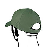 Бейсболка сітчаста кепка захисна Camo Olive, фото 3