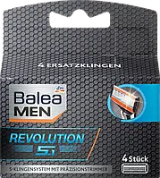 Сменные лезвия для станка Balea men Ersatzklingen Revolution 5.1, 4 шт