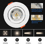 Стельовий світильник внутрішнього оздоблення світильник 6 Вт Точковий світильник, 6 шт., фото 7