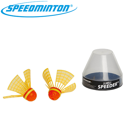 Волани для спідмінтону швидкісного бадмінтону Speedminton® Tube Heli (2 шт.), фото 1