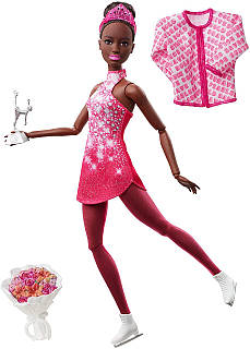 スポーツ Barbie SpecialEdition Кукла Barbie Ice Skater Зимние виды спорта Барби Фигуристка