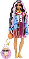 Лялька Barbie Extra Doll #13 Барбі Екстра у сукні (баскетбольний стиль) (HDJ46)