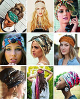 Модні пов’язки, заручи і зав’язки для волосся